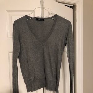ZARA basic grey pullover S